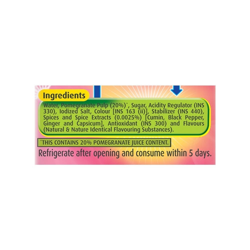 Real Fruit Power Masala Pomegranate Juice