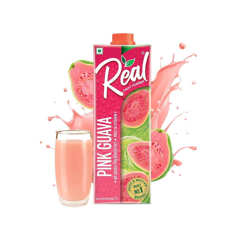 Real Fruit Power Pink Guava Juice