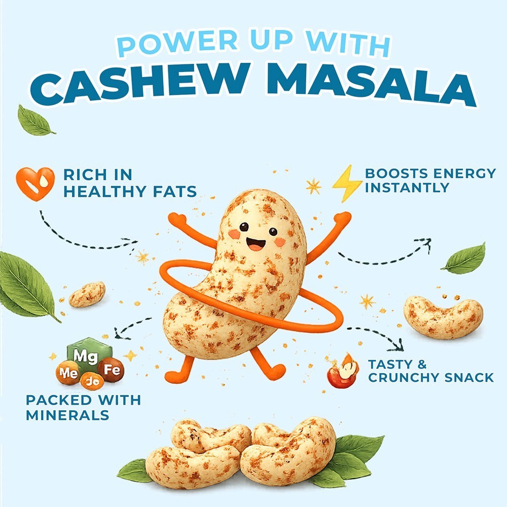 Real Nut Roasted Masala Flavoured Cashew