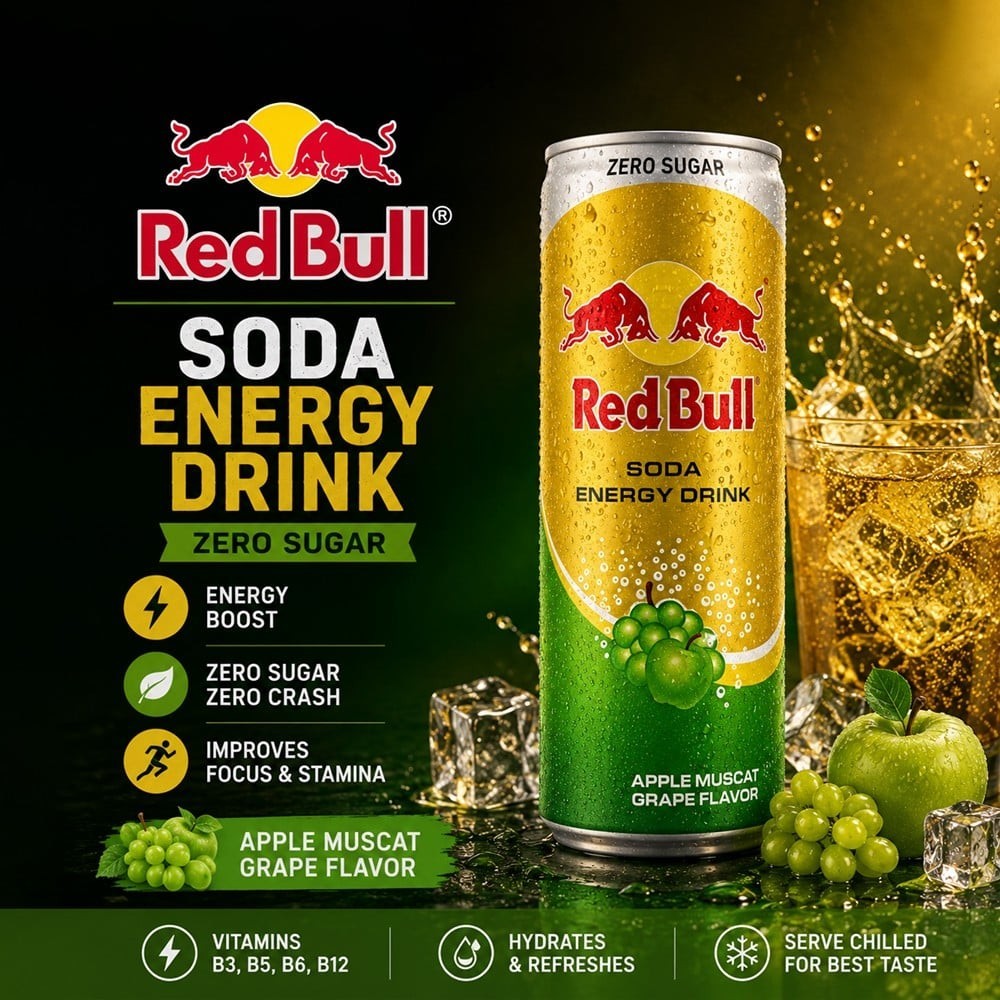 Red Bull Apple & Muscat Grape Energy Drink