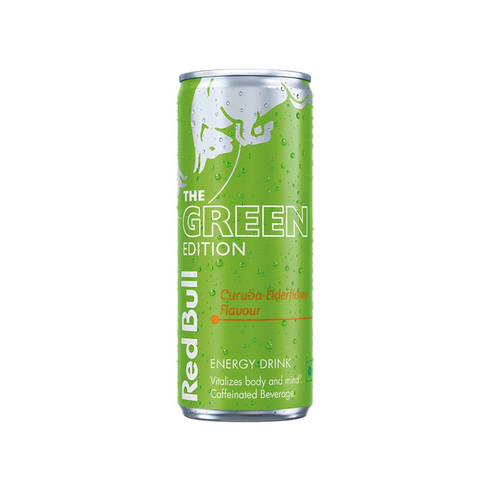 Red Bull Curuba Elderflower Energy Drink - The Green Edition
