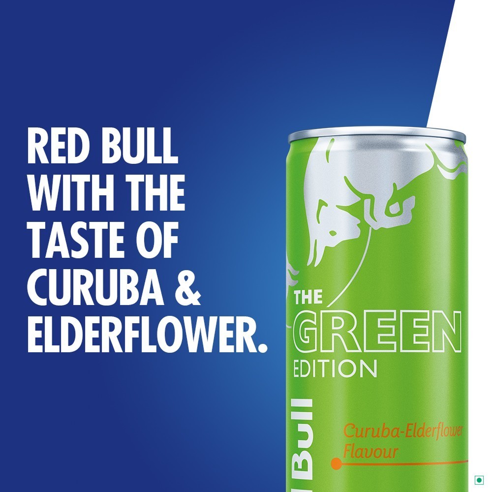 Red Bull Curuba Elderflower Energy Drink - The Green Edition