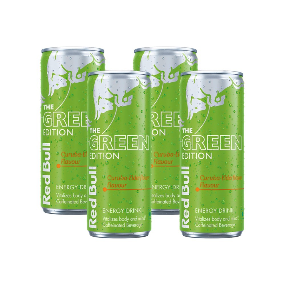 Red Bull Curuba Elderflower Energy Drink - The Green Edition