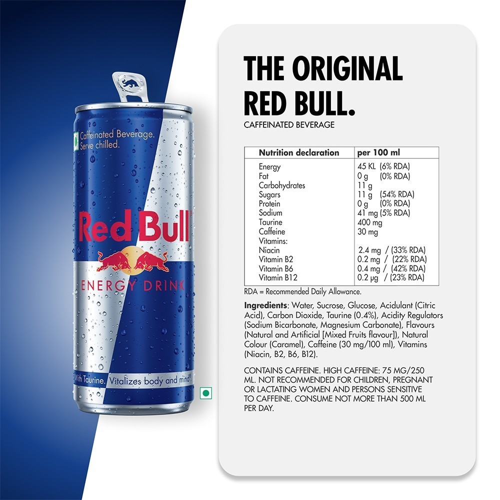 Red Bull Energy Drink (250 ml)