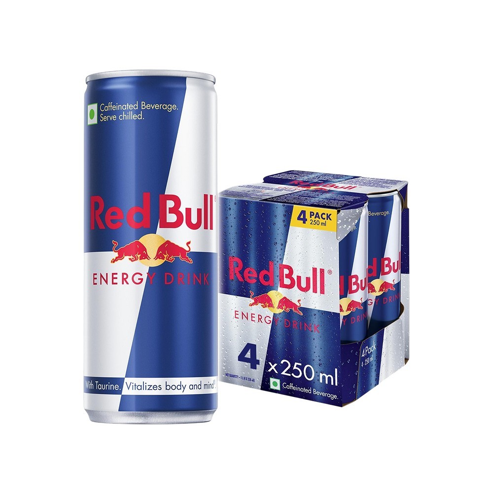 Red Bull Energy Drink (4 x 250 ml)
