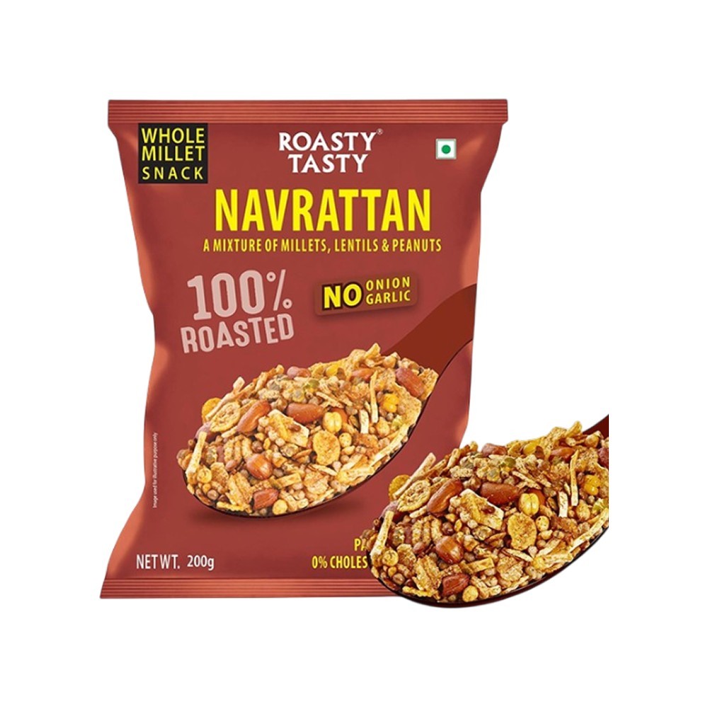 Roasty Tasty Navratan Millet Namkeen Roasted Snack
