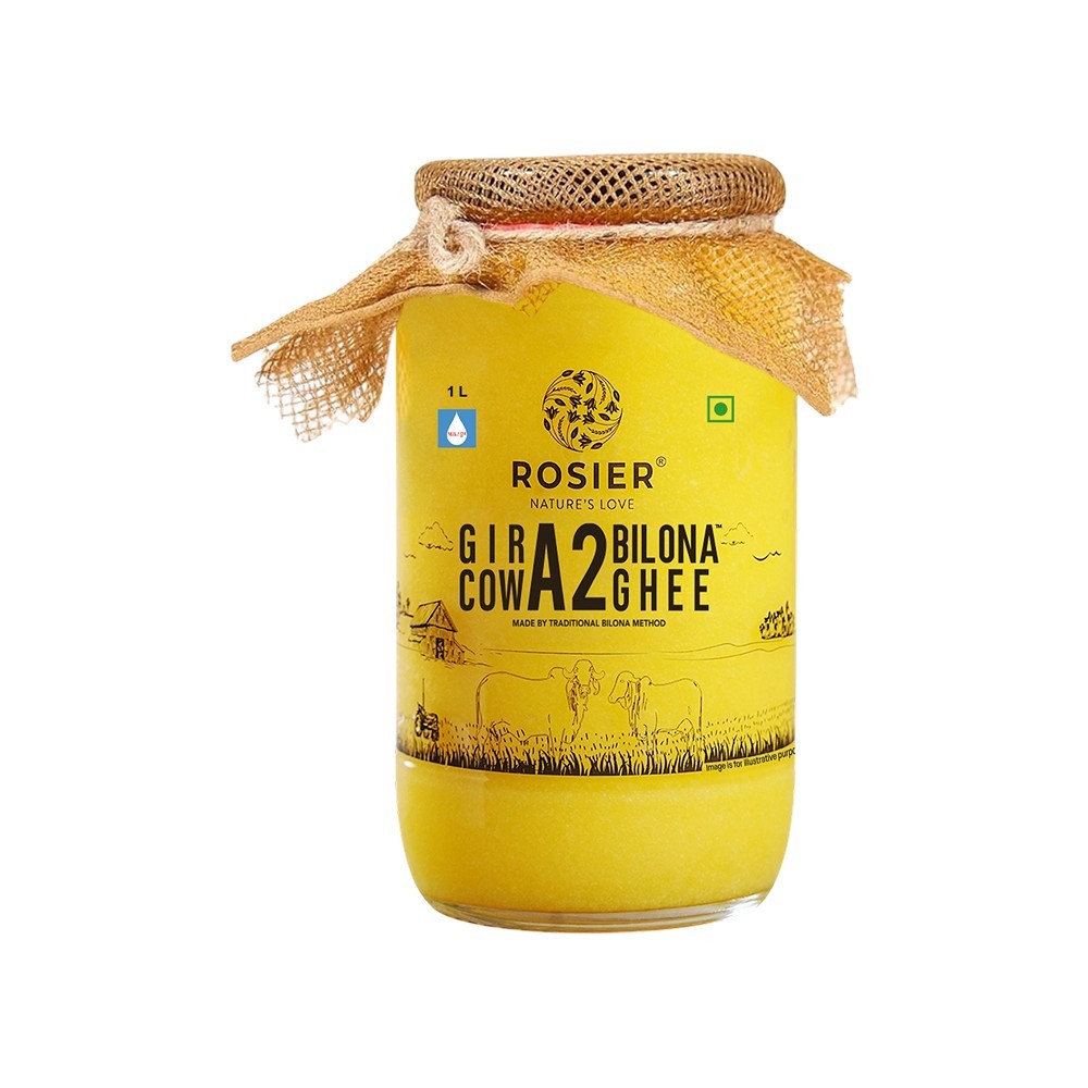 Rosier Bilona A2 Gir Ghee (Made from Curd)