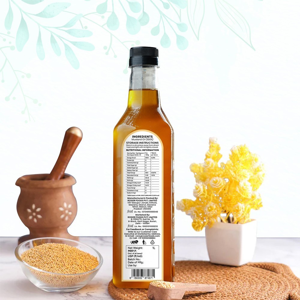 Rosier Yellow Mustard Oil