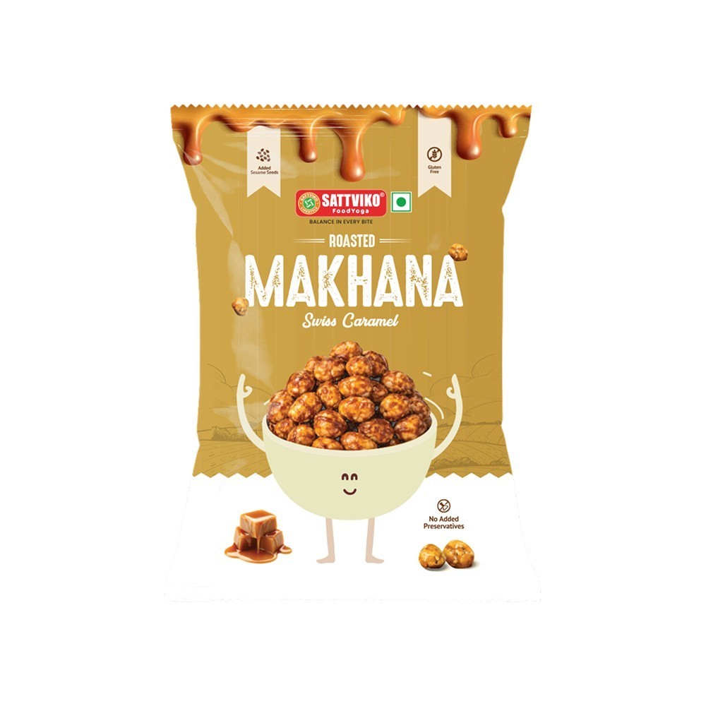 Sattviko Caramel Roasted Flavoured Makhana