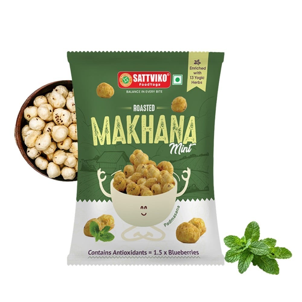 Sattviko Mint Roasted Flavoured Makhana