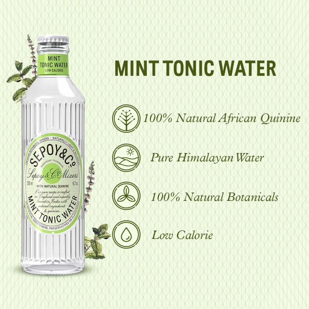 Sepoy & Co. Mint Tonic Water