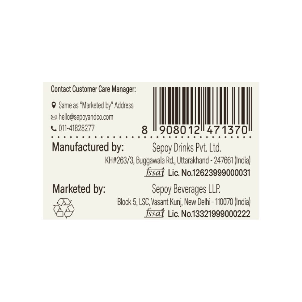 Sepoy & Co. Mixed Berry Lemonade Sparkling Drink