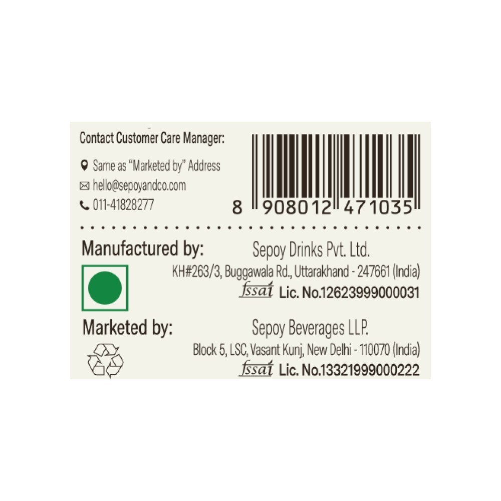 Sepoy & Co. Original Ginger Ale