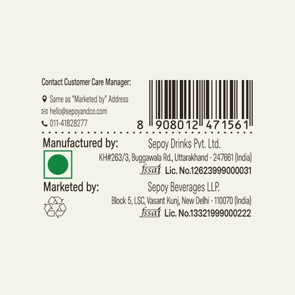 Sepoy & Co. Pink Grapefruit Soda