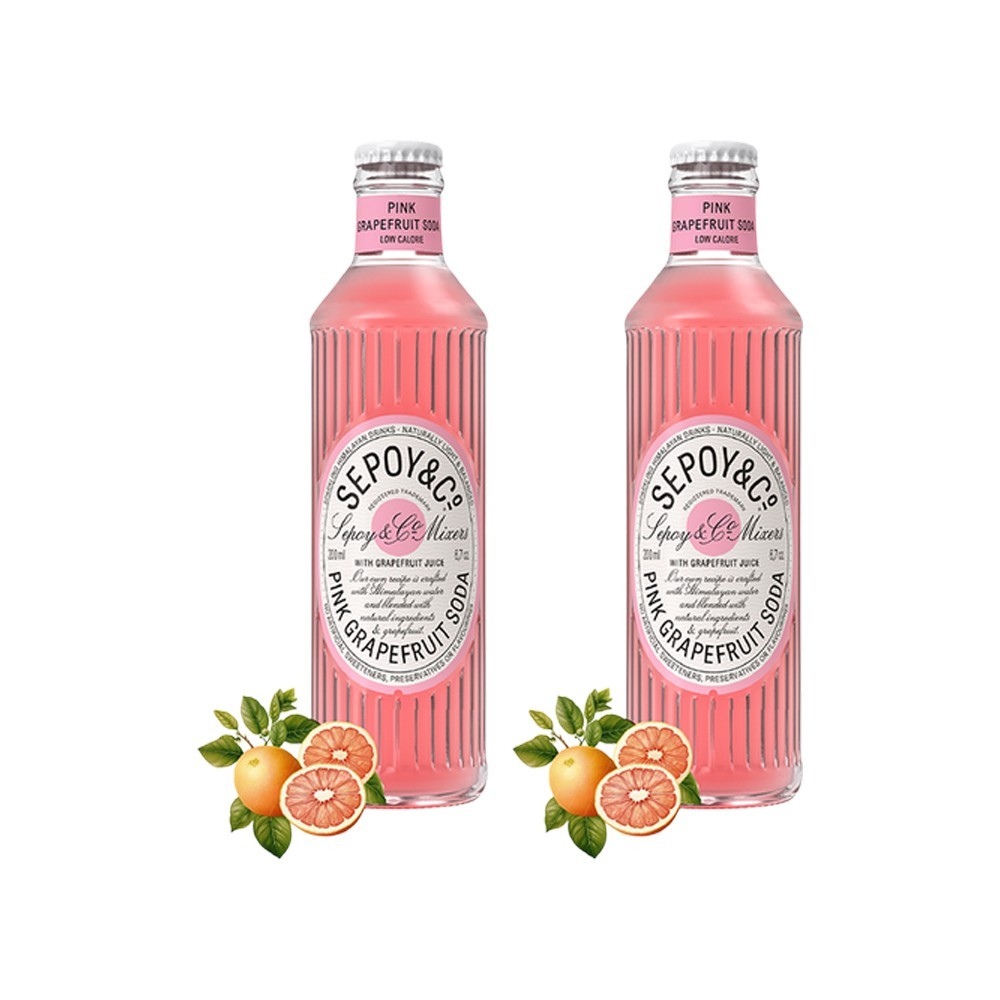 Sepoy & Co. Pink Grapefruit Soda