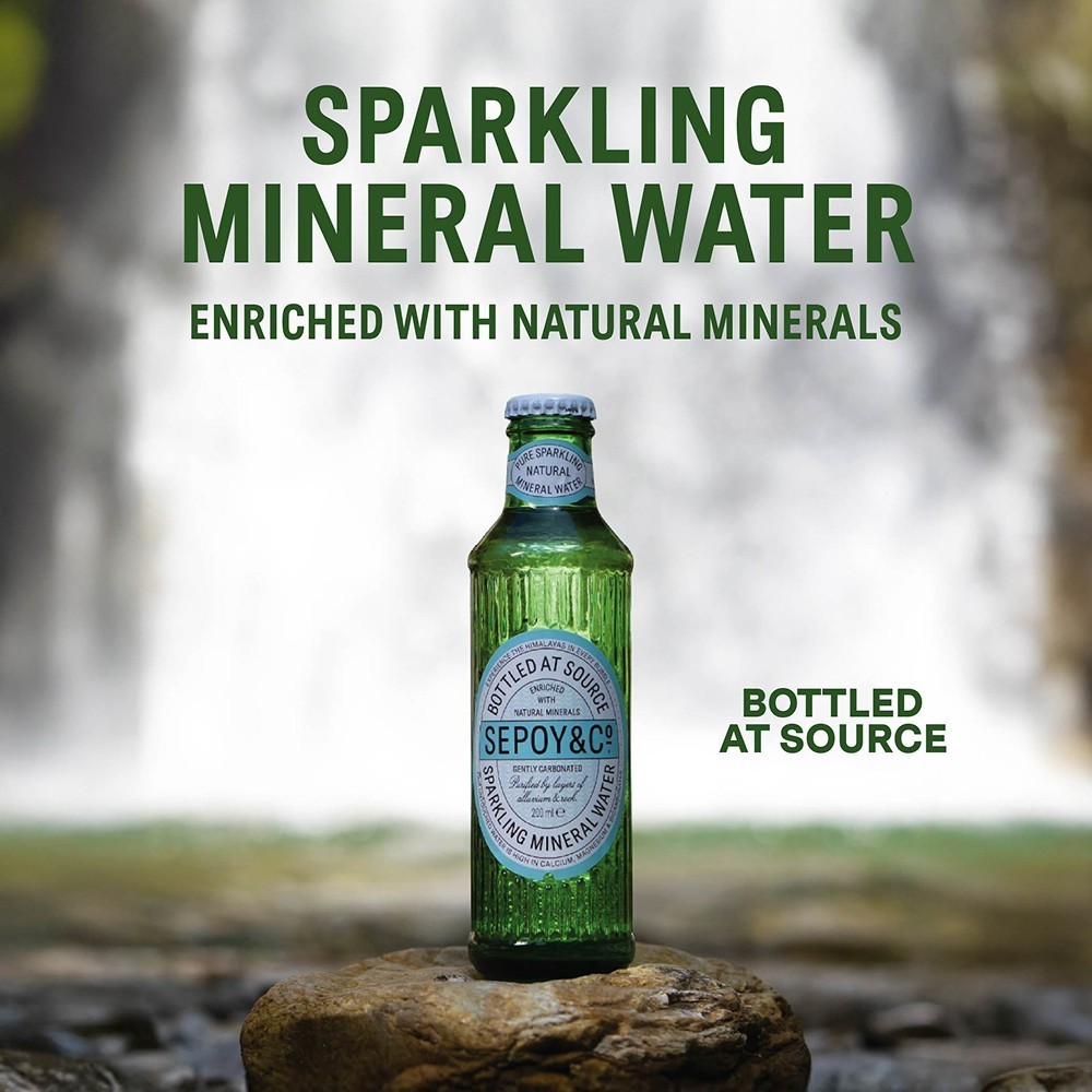 Sepoy & Co. Pure Natural Mineral Sparkling Water