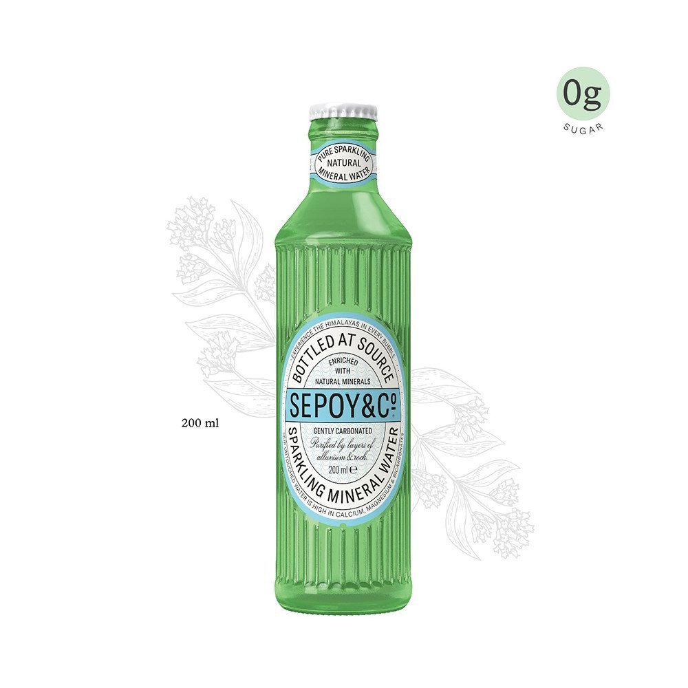 Sepoy & Co. Pure Natural Mineral Sparkling Water