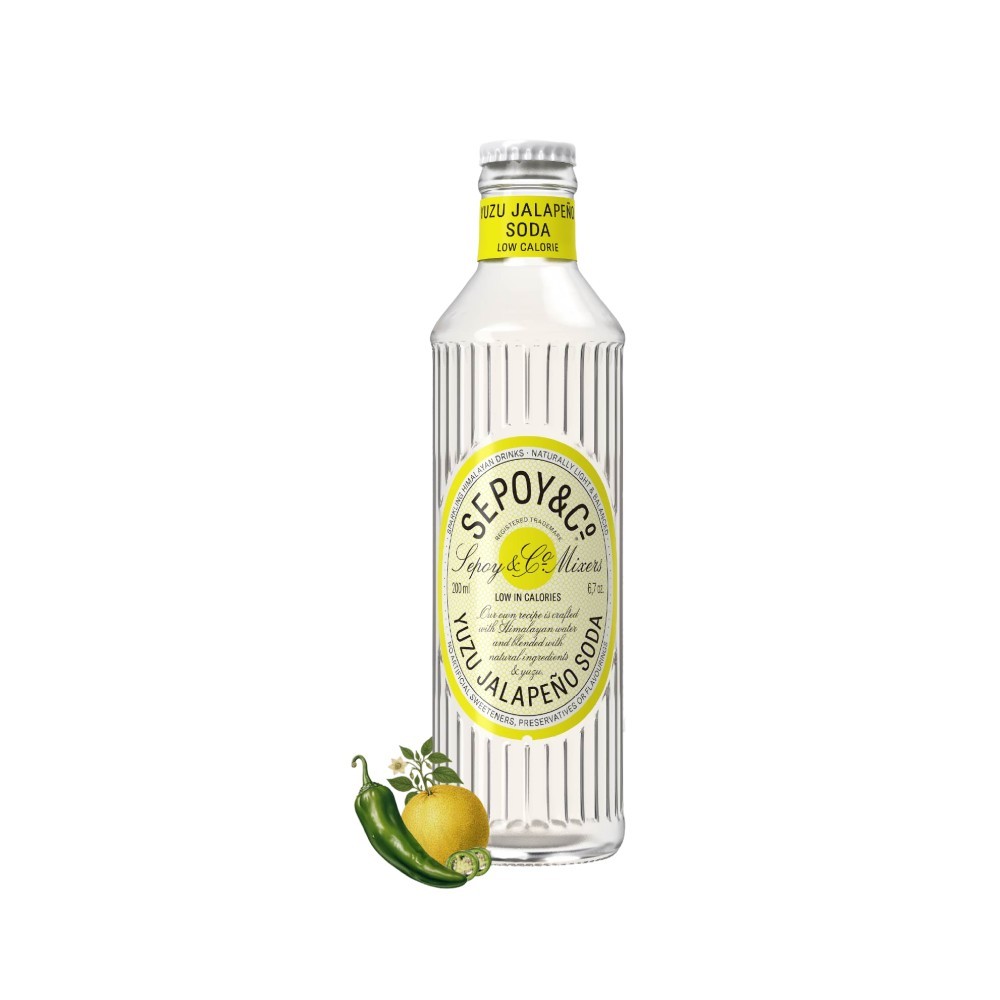 Sepoy & Co. Yuzu Jalapeno Soda