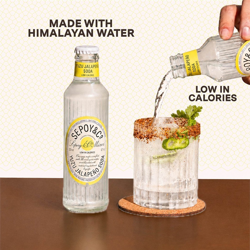 Sepoy & Co. Yuzu Jalapeno Soda