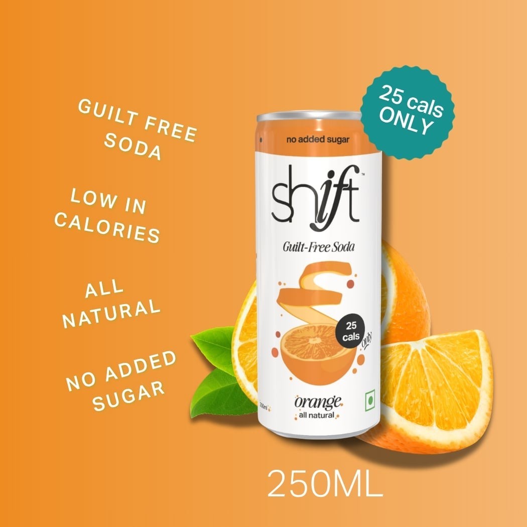 Shift Guilt-Free Soda (Orange)