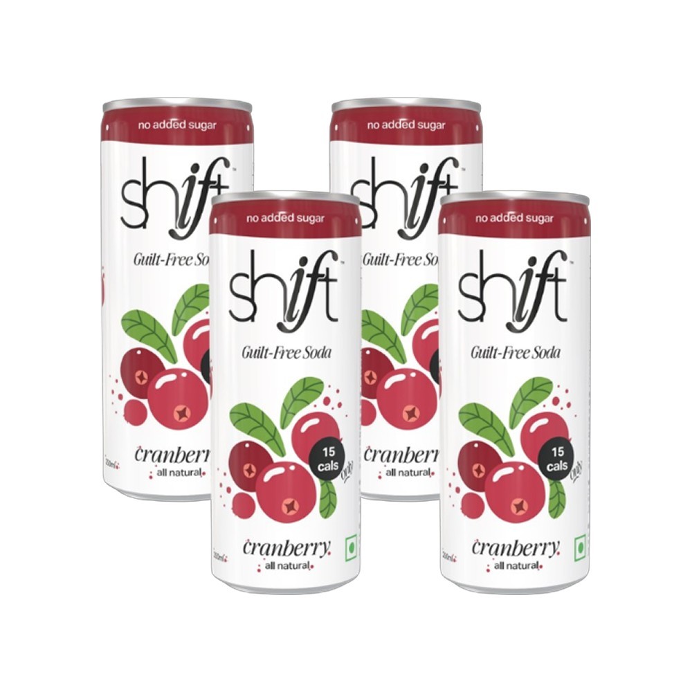 Shift Prebiotic Guilt-Free Prebiotic Soda (Cranberry)