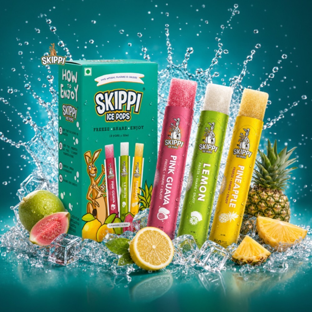 Skippi Natural Flavoured Ice Pops