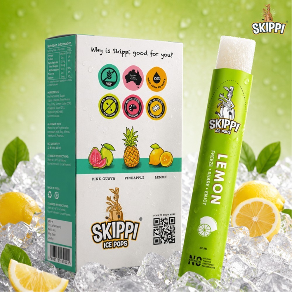 Skippi Natural Flavoured Ice Pops