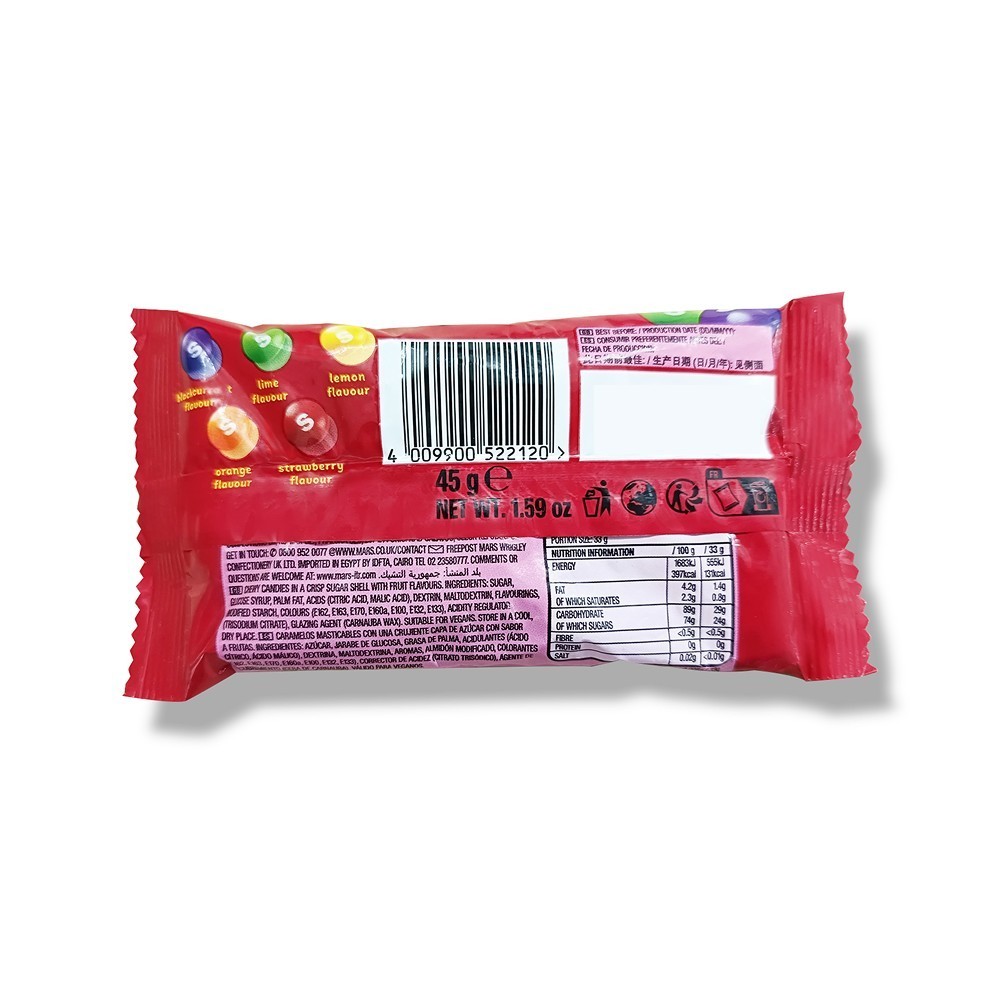 Skittles Fruits Candy
