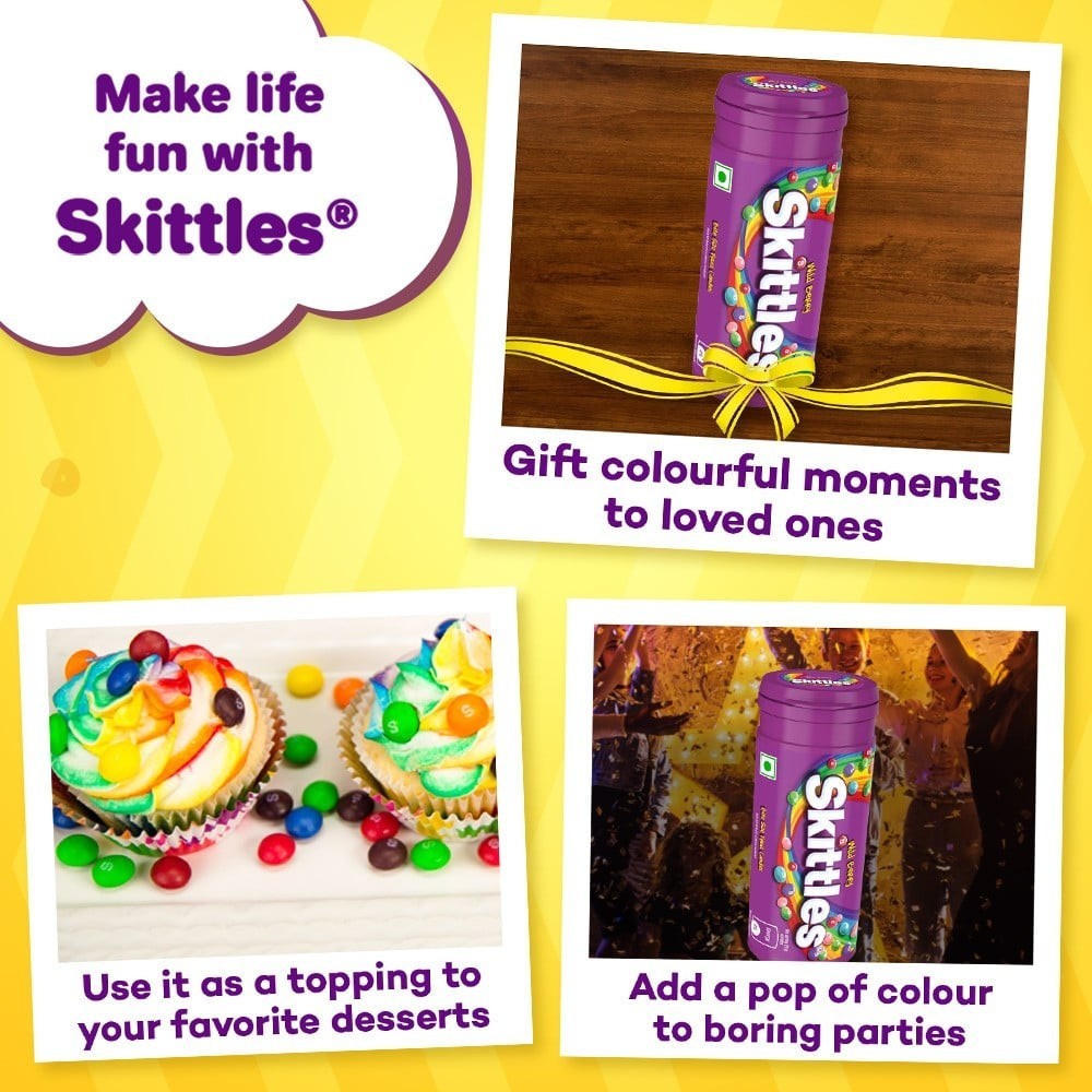 Skittles Wild Berry Bite Size Fruit Toffee