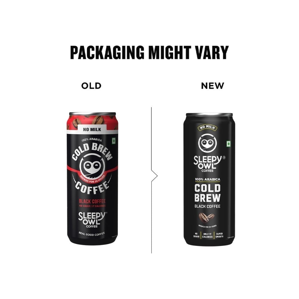 Sleepy Owl Black Cold Brew Coffee