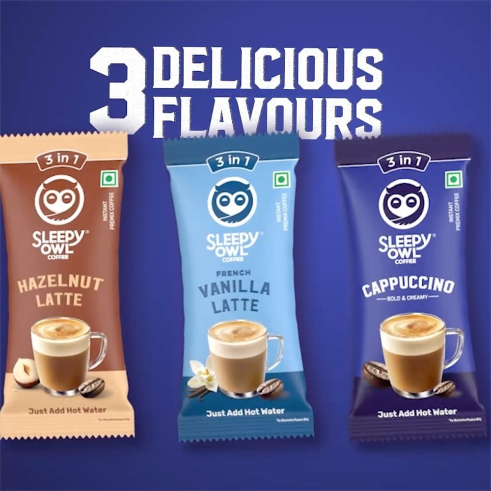 Sleepy Owl Cappuccino Premix Coffee Premix