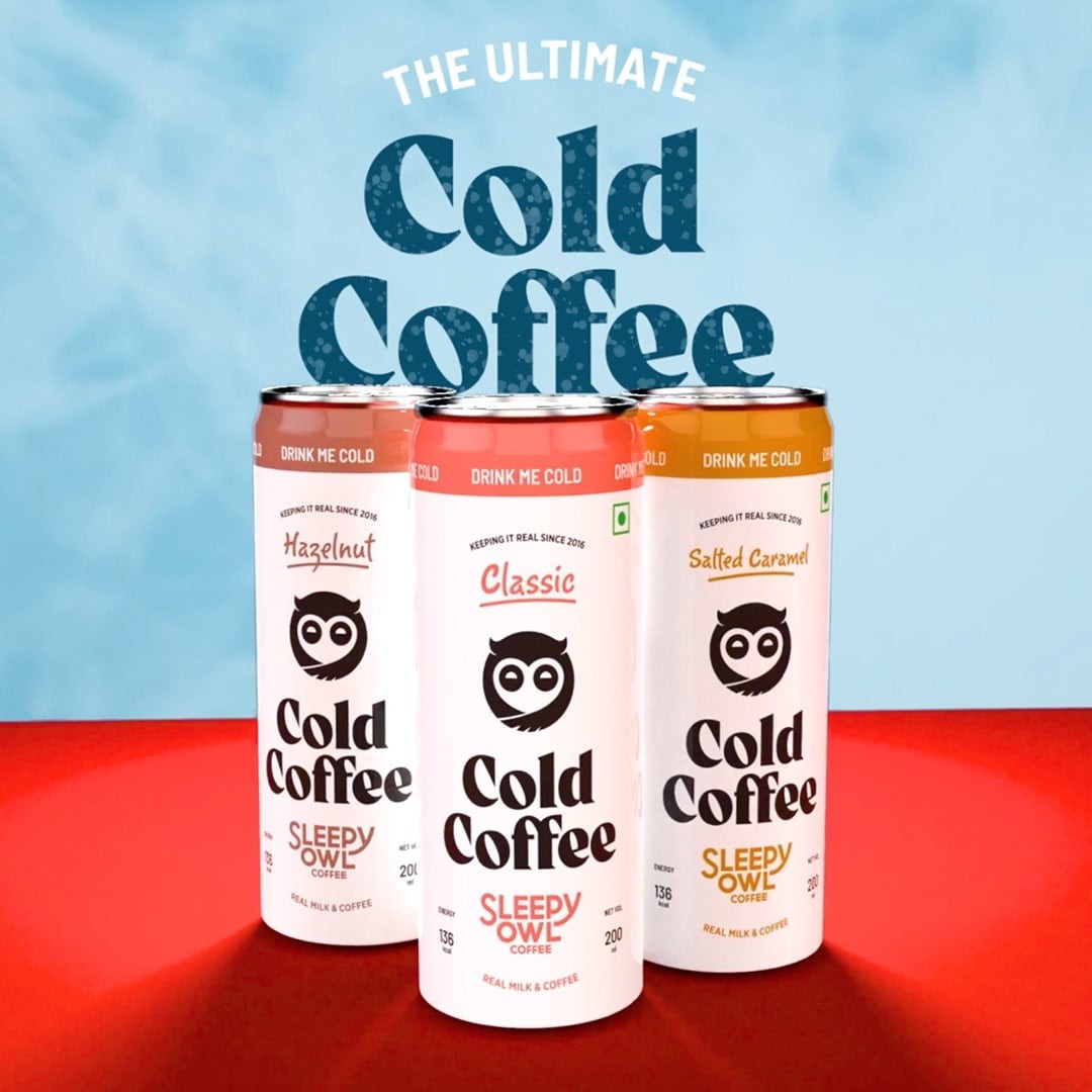 Sleepy Owl Classic Cold Coffee Can
