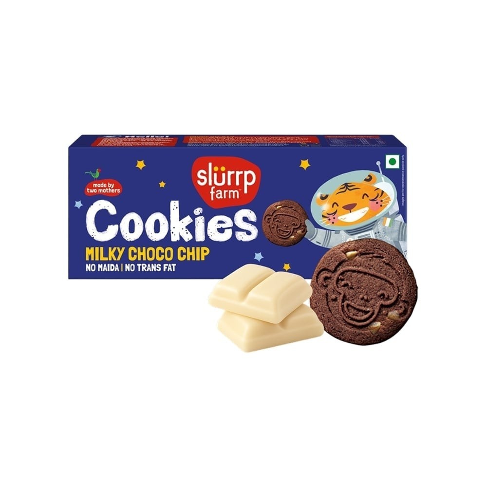 Slurrp Farm Choco Ragi Cookies +  Milky Choco Chip Cookies Combo