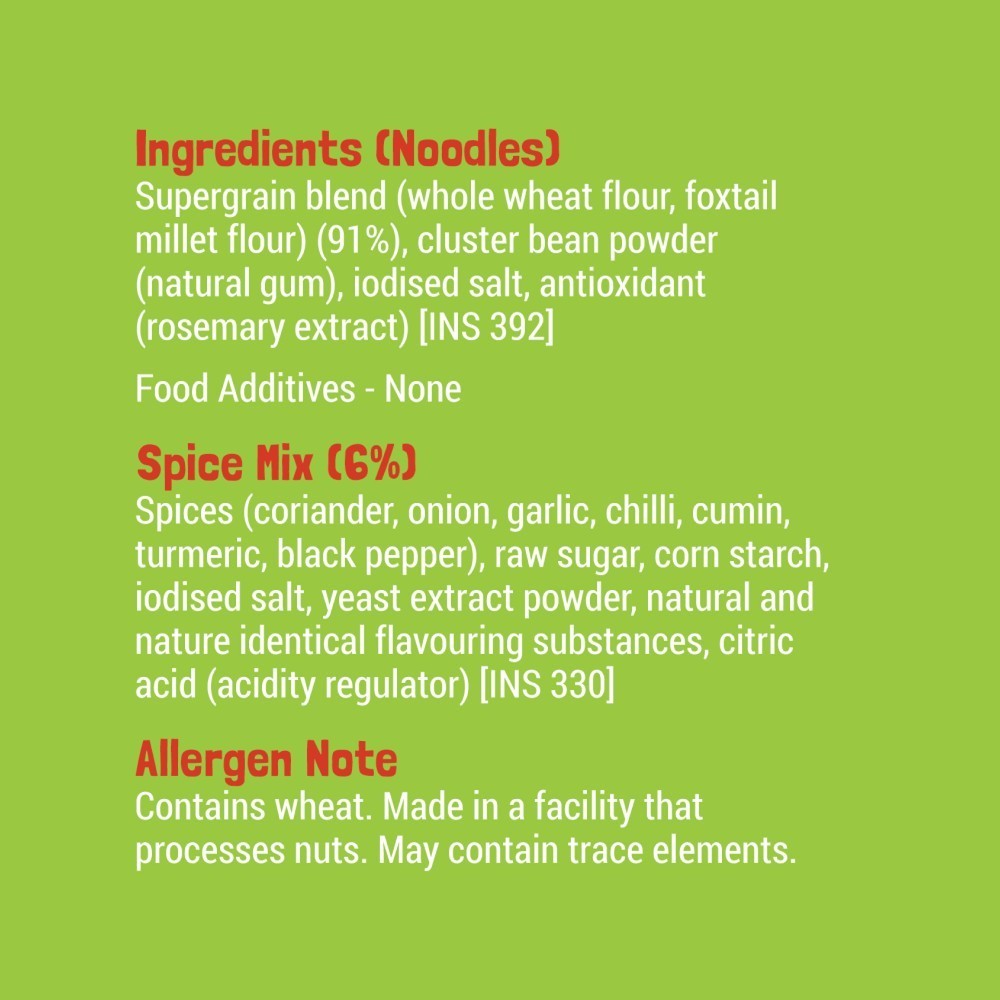Slurrp Farm Mild Masala Millet Noodles