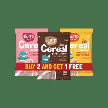Slurrp Farm Multigrain Cereal Trial Packs For Little Ones