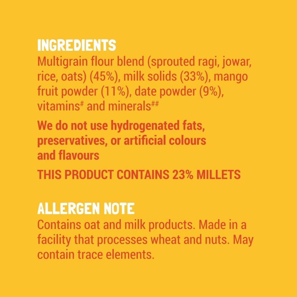 Slurrp Farm Ragi, Rice & Mango Baby Cereal