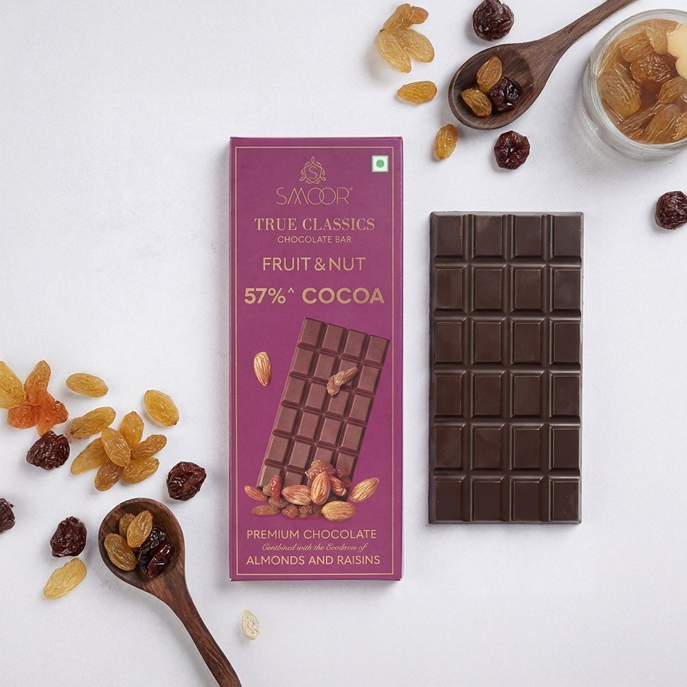 Smoor Classic Fruit & Nut Dark Chocolate Bar