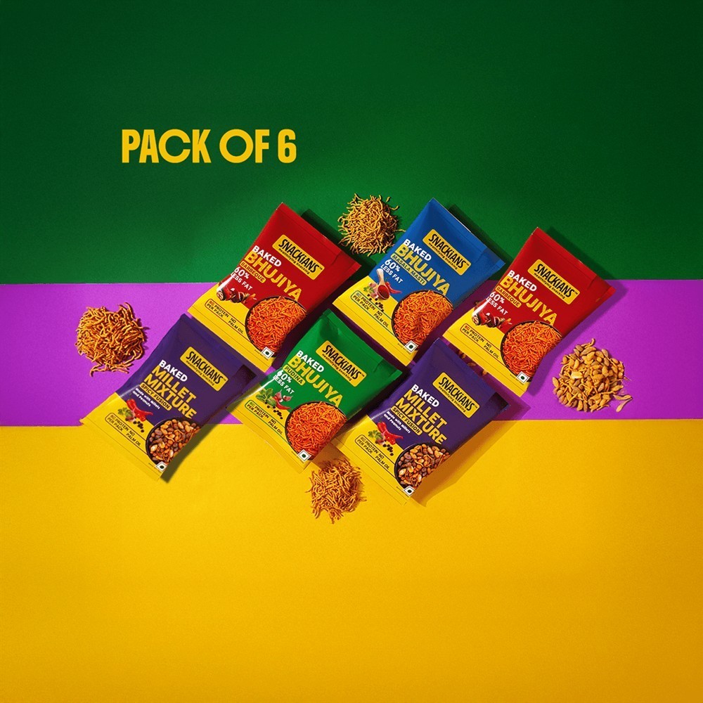 Snackians Baked Bhujia Variety Pack