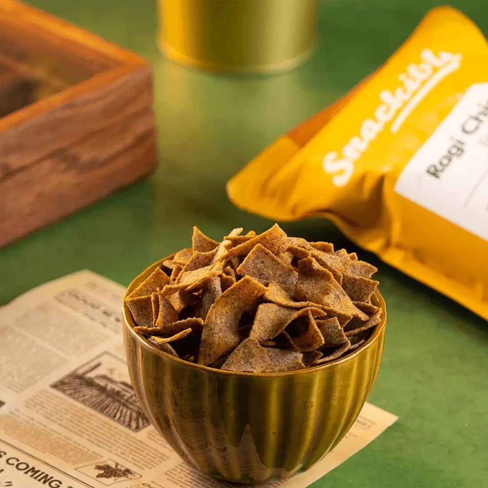 Snackible Desi Masala Ragi Chips