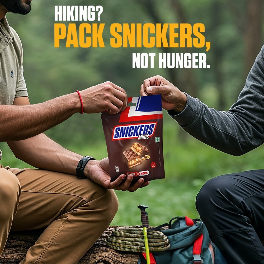Snickers Nougat & Caramel Miniature Filled Bar Chocolate Pack