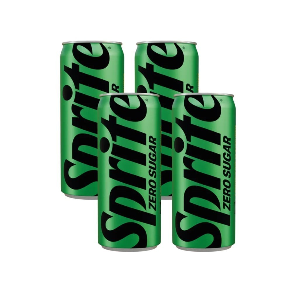 Sprite Zero Soft Drink - Pack of 4