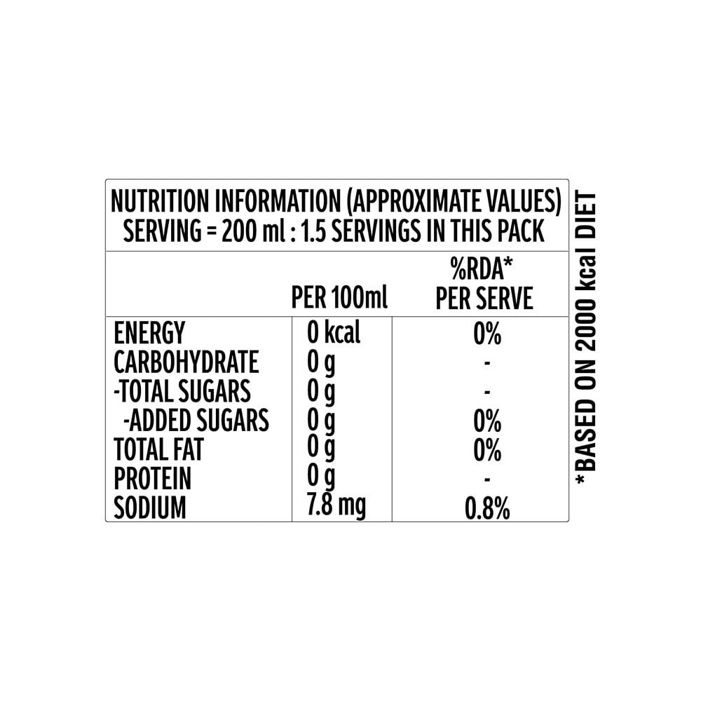 Sprite Zero Soft Drink - Pack of 6