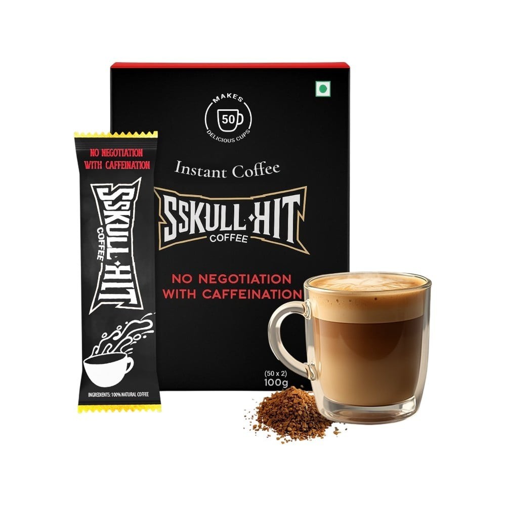 Sskullhit Instant Coffee Powder Sachets