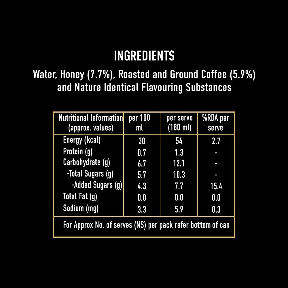 Sunbean Cherry Blossom Black Cold Brew Coffee (Low Calorie)