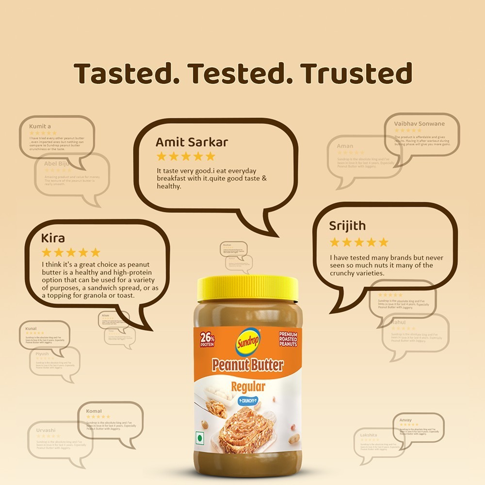 Sundrop Regular Crunchy Peanut Butter