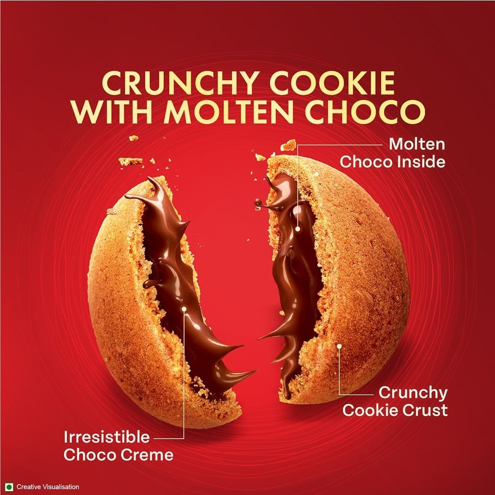 Sunfeast Dark Fantasy Choco Fills Chocolate Biscuit Pack