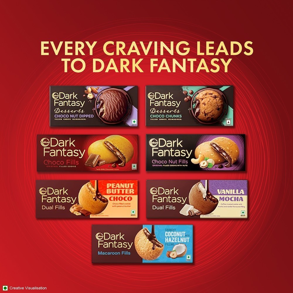 Sunfeast Dark Fantasy Choco-Fills Cookies