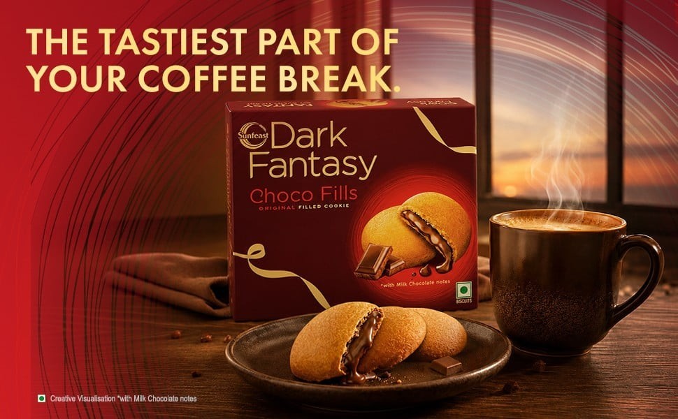 Sunfeast Dark Fantasy Choco-Fills Cookies