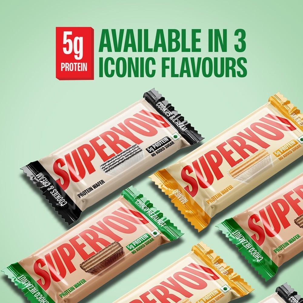 SuperYou Mini Choco Hazelnut Protein Wafer Bar