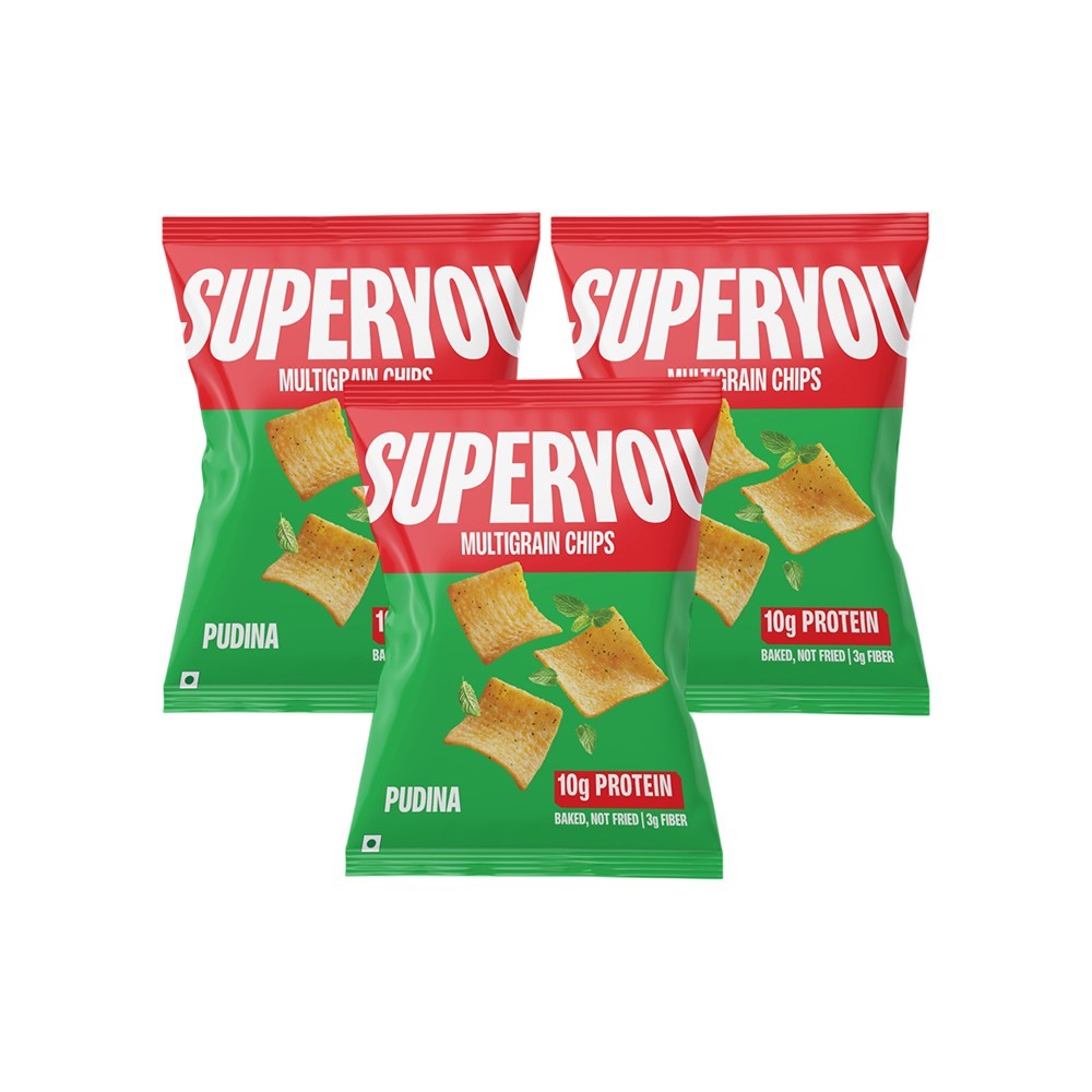 SuperYou Multigrain Pudina Chips